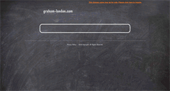 Desktop Screenshot of graham-london.com